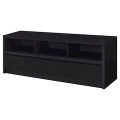 Rutland 59-inch 3-drawer TV Stand Media Console Black