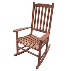 Traditional Rocking Chair, Natural Stain