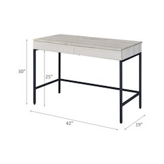 Wendral Writing Desk Natural & Black