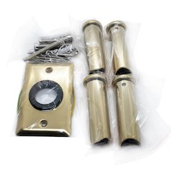 Radiant Bracket Pack - Polished Gold