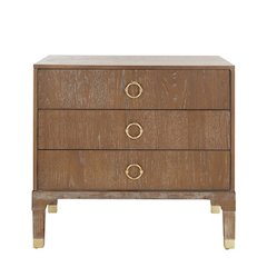 LORNA 3 DRAWER CONTEMPORARY NIGHT STAND, FOX6232D