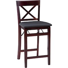 Triena 24 In X Back Folding Counter Stool