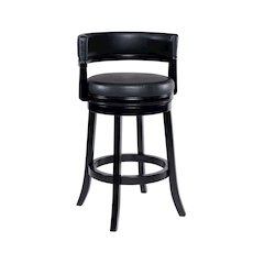 Balen Bar Height Swivel Stool - Black