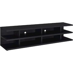 Cartmill 78-inch 2-tier TV Stand Media Console Black