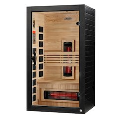Santorini 1-2-Person Full Spectrum Near Zero EMF (Under 3MG) FAR Infrared Sauna