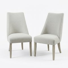 Winfield Dining Chair Set of 2 in Elegant Pattern with Comfortable Seat