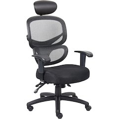 Boss Multi-Function Mesh Task Chair w/Headrest