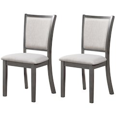 Amy Dining Chair (2/Ctn)-Gray