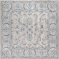 Modern Persian Vintage Medallion Light Area Rug