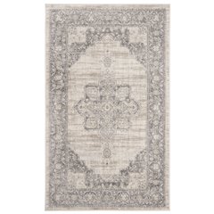 BRENTWOOD, Cream / Grey, 3' X 5', Area Rug