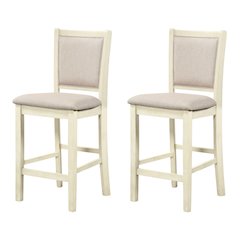 Amy Counter Chair (2/Ctn)-Bisque