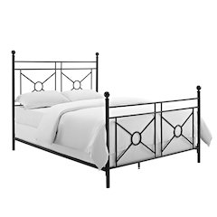 Montgomery Queen Bed - Headboard, Footboard, Finials, Rails