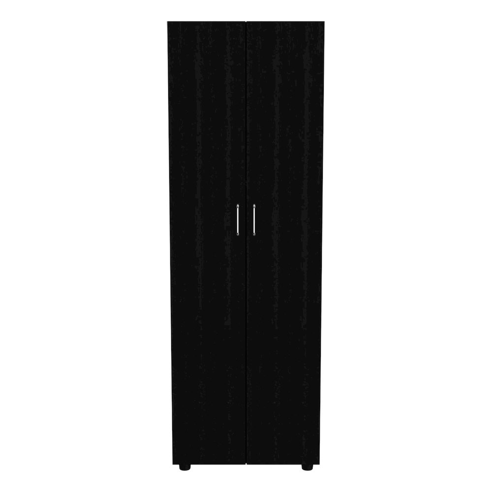 Aurora Armoire Black MDF. Picture 1