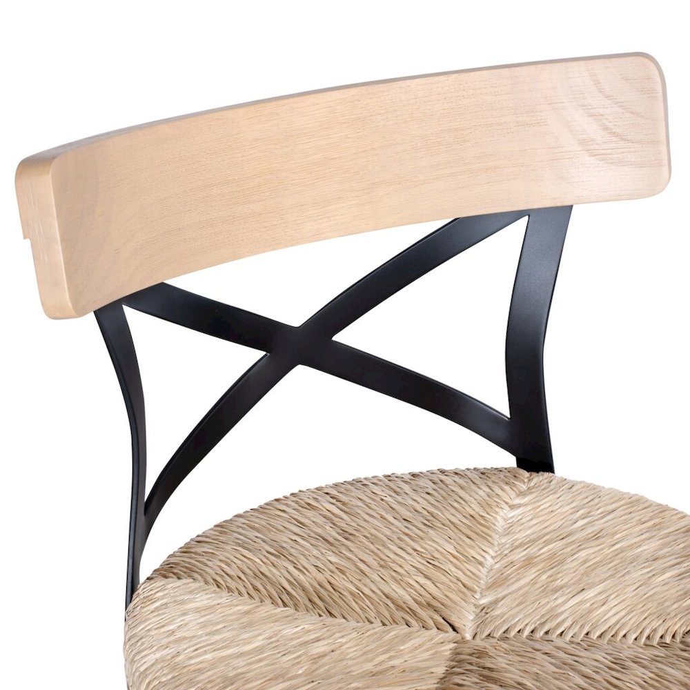 Myrtle Swivel Counter Stool - Blonde Oak. Picture 6