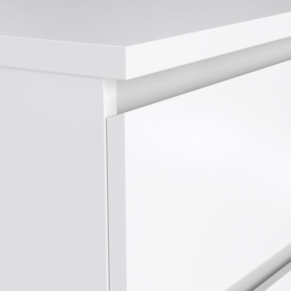 Scottsdale 4-Piece Bedroom Set, White High Gloss. Picture 5