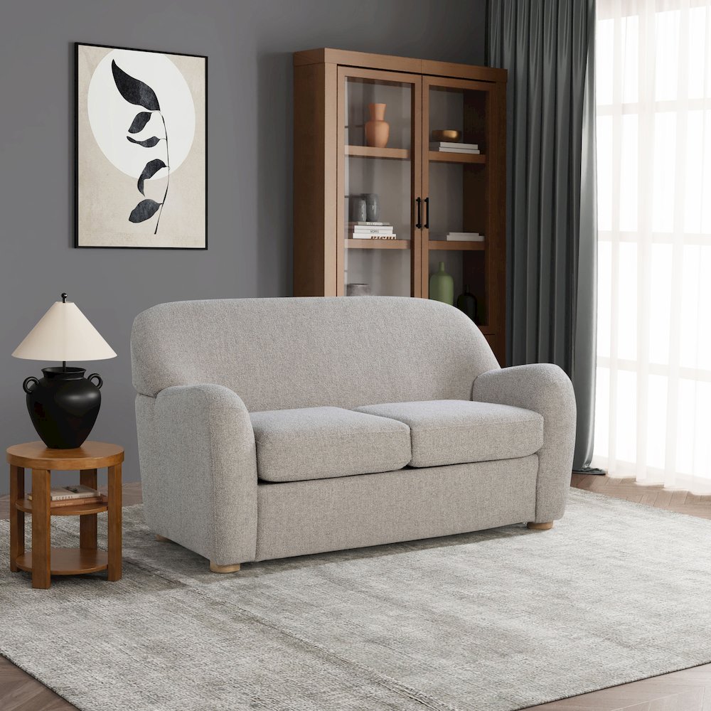 Genevieve Loveseat Pebble. Picture 7