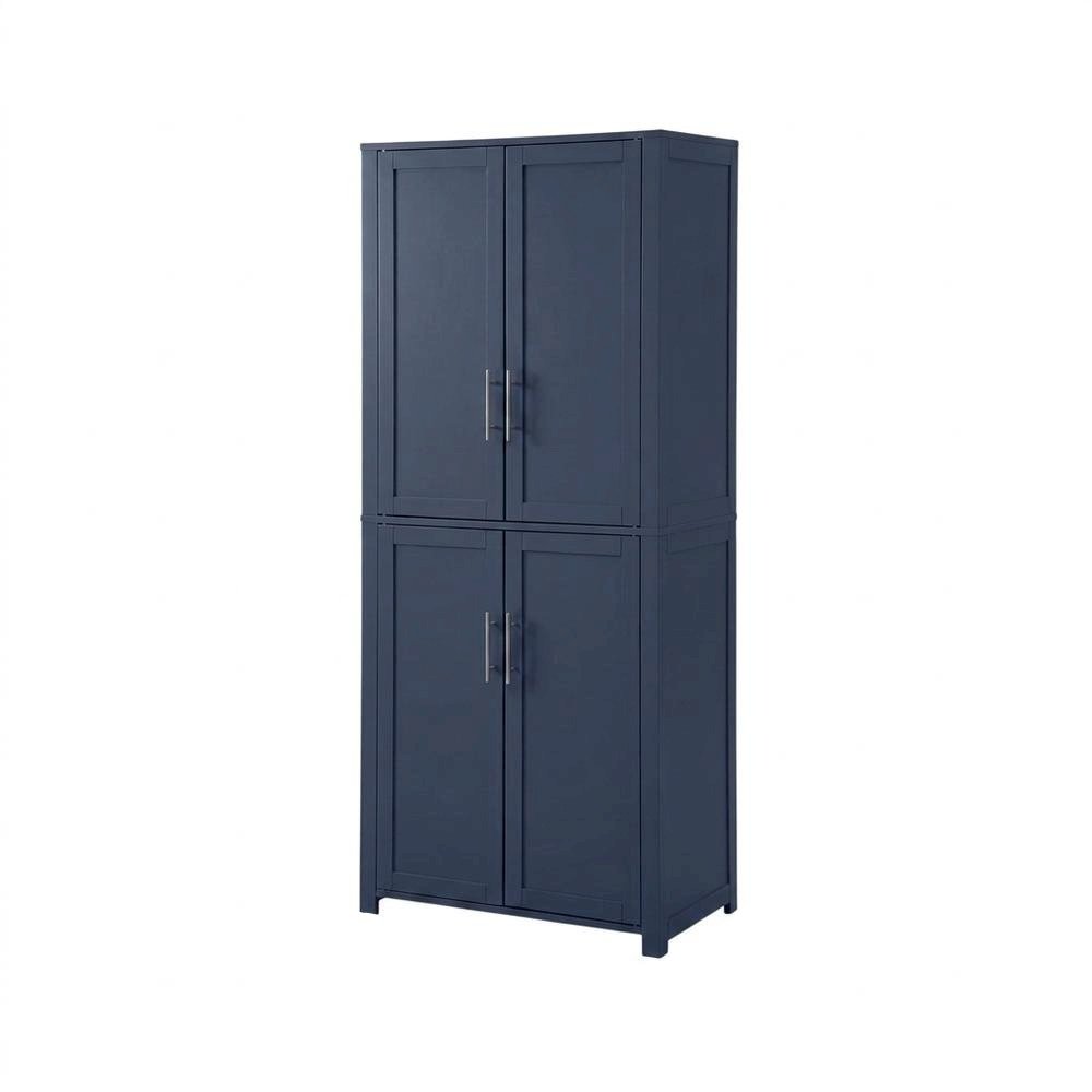 Tall Kitchen Storage Pantry with Anti-Tip Mechanism and Floor Clearance. Picture 5