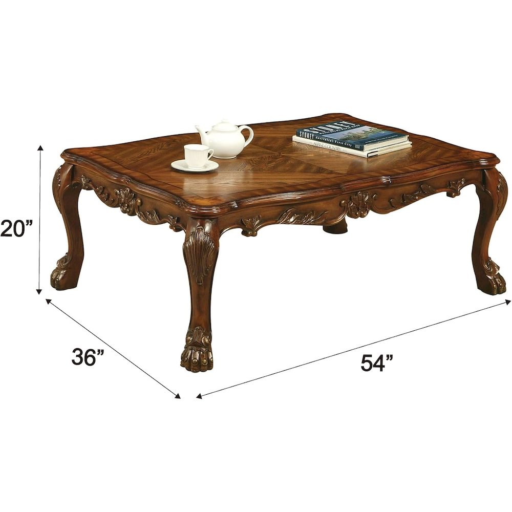 Dresden Coffee Table Cherry Oak. Picture 2