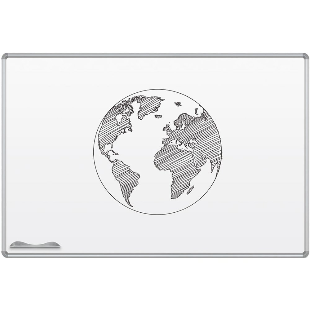 Magnetic Marker Boards - 48" (4 ft) W x 48" (4 ft) H - PVC Surface. Picture 1