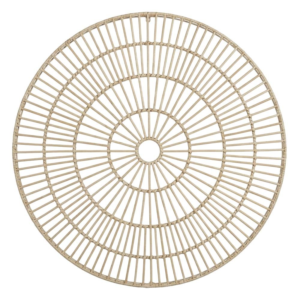 Set Of Four Hand Made Paper Discs Wall Art. Picture 3