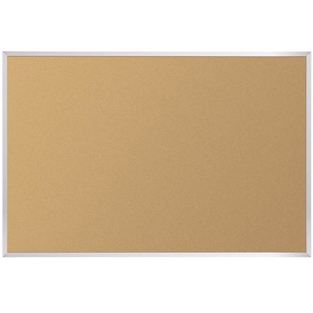 Valu-Tak Tackboard - Aluminum Trim - 4 X 10. Picture 1