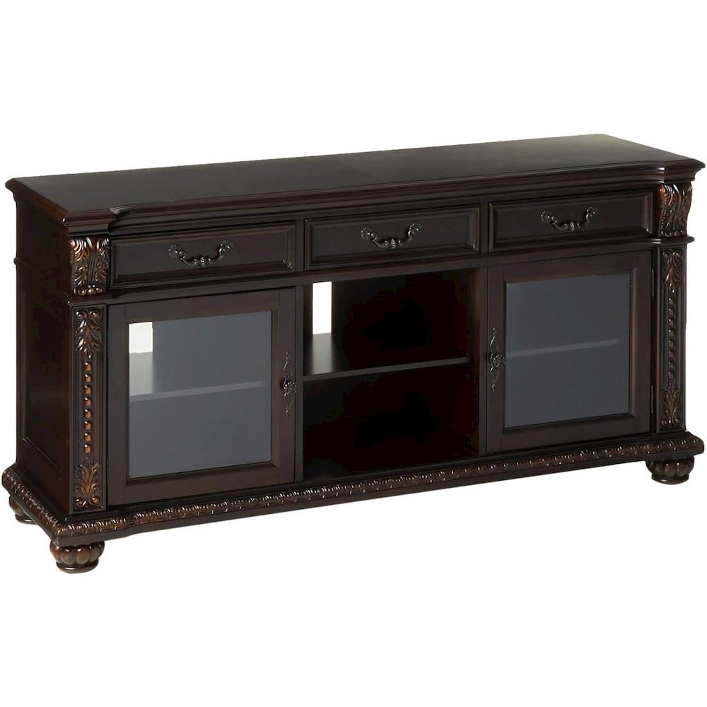 Anondale TV Stand Cherry. Picture 1