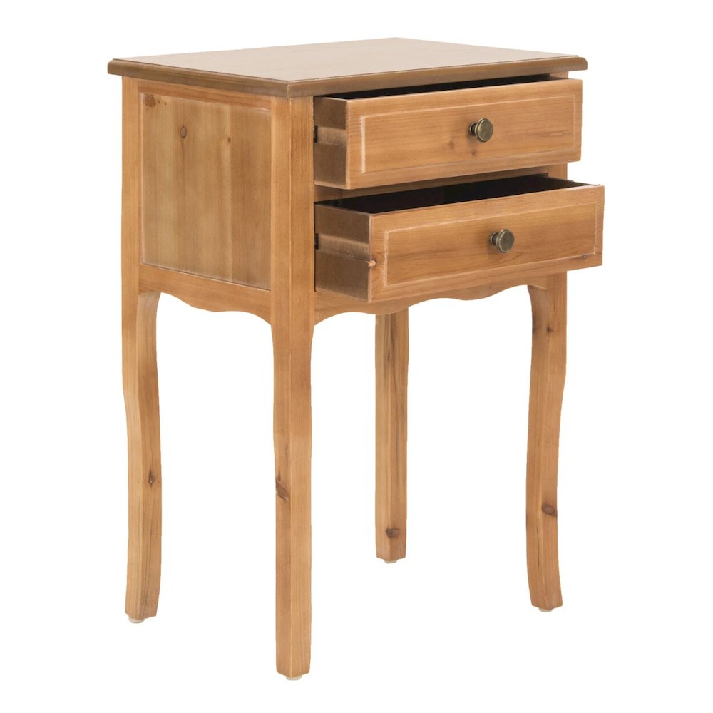 LORI END TABLE WITH STORAGE DRAWERS, AMH6576C. Picture 1