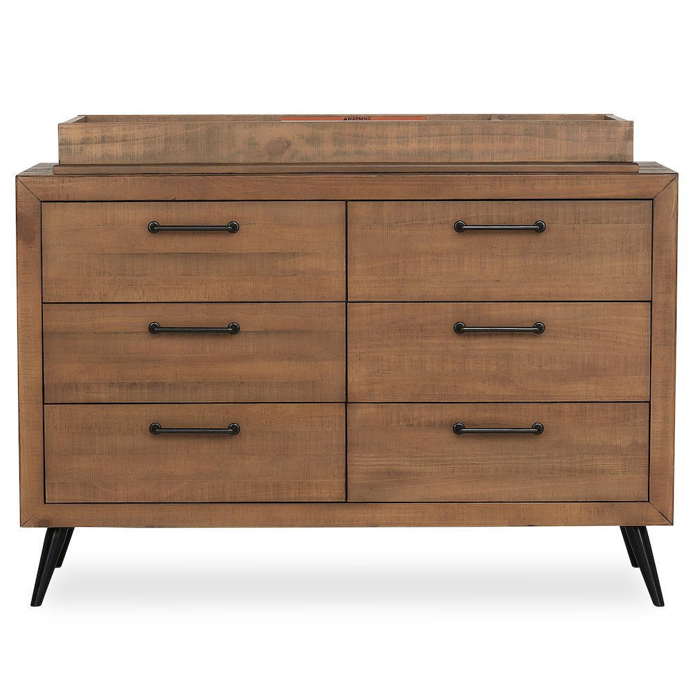 Evolur Stilnovo Mid Century Double Dresser , 928-SC. Picture 1