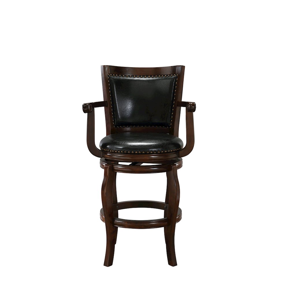 Jones Swivel Bar Stool - Cappuccino. Picture 1
