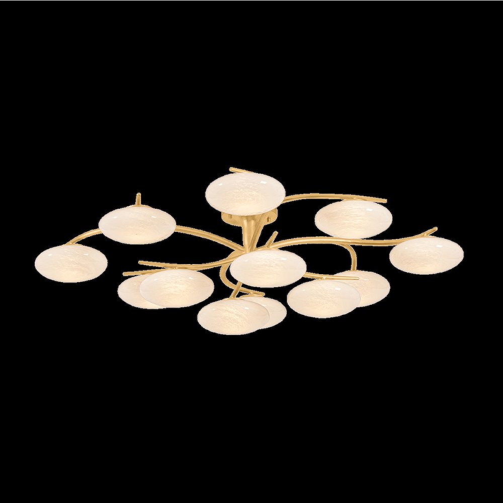 Bayberry Semi Flush, Natural, Vogue. Picture 1
