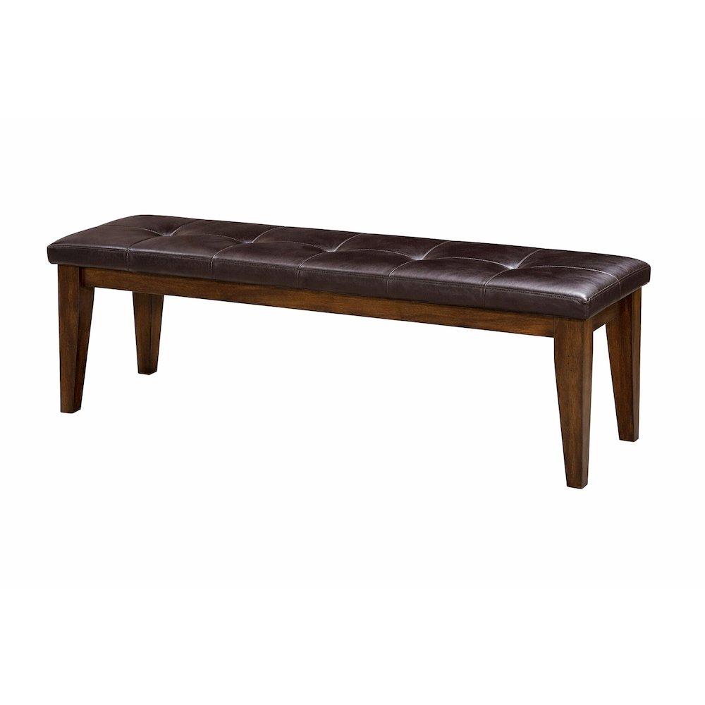 50" Bench w/Cushion in Raisin. Picture 2