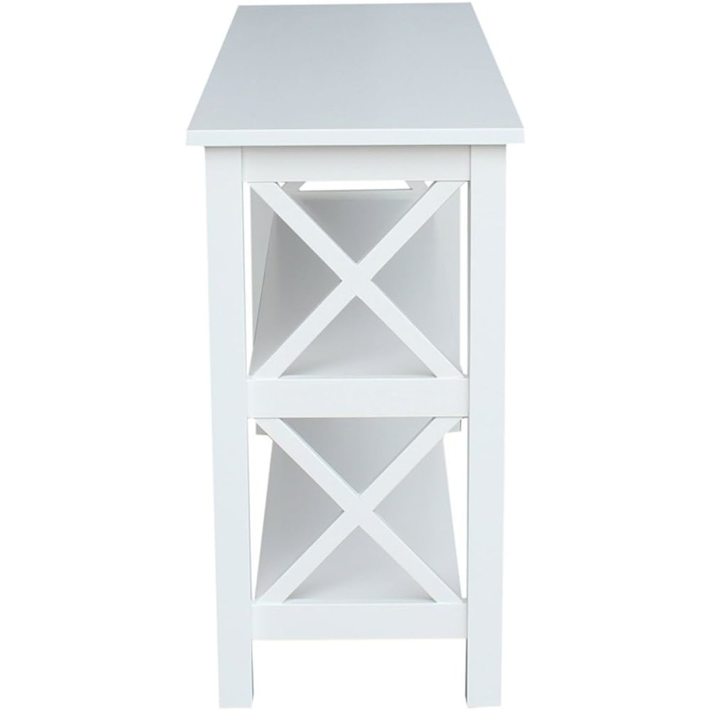 Hampton Console  Table, White. Picture 5