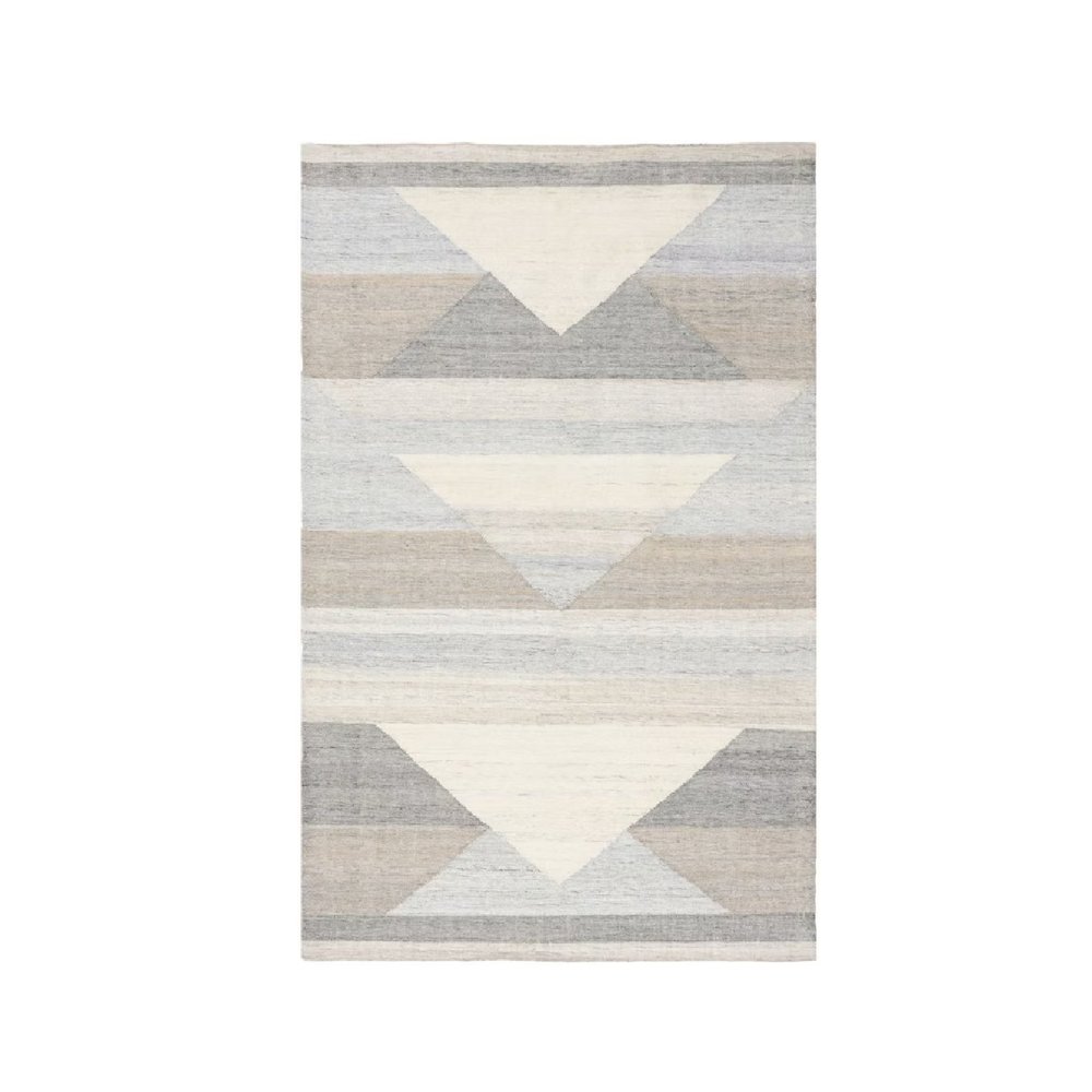 Tierney 2x3 Indoor Outdoor Handwoven Gray Multi Area Rug by Kosas Home. Picture 1