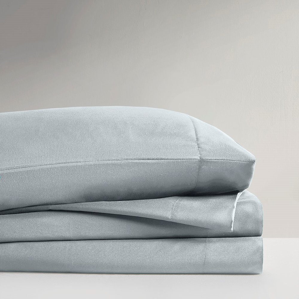 100% Polyester Microfiber Solid Sheet Set, Belen Kox. Picture 3