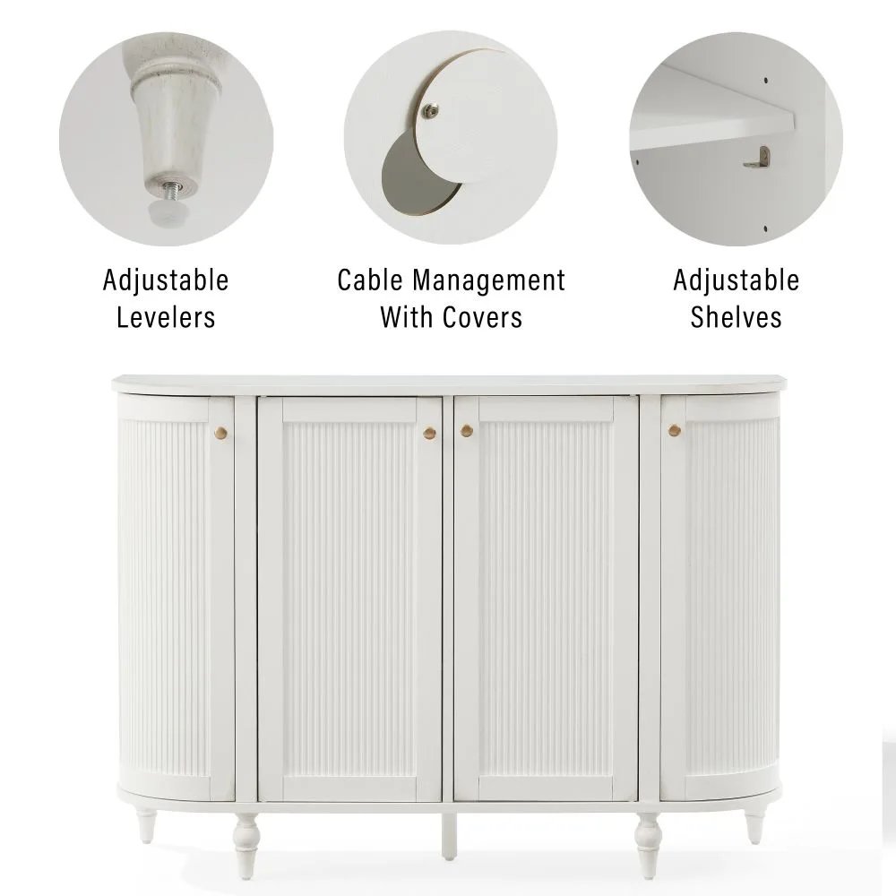 Monique Curved Sideboard. Picture 9