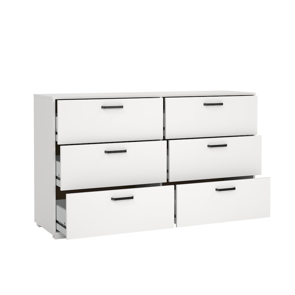 6 Drawer Double Dresser. Picture 6