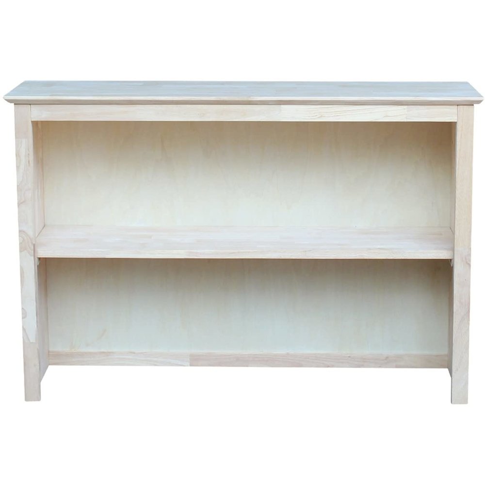 Hutch For Brooklyn Desk, Unfinished. Picture 2