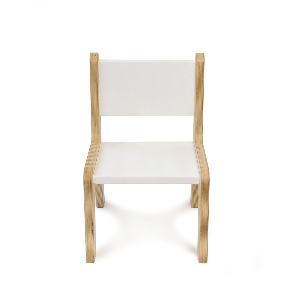 Whitney Plus 10H White Chair in White Color. Picture 3