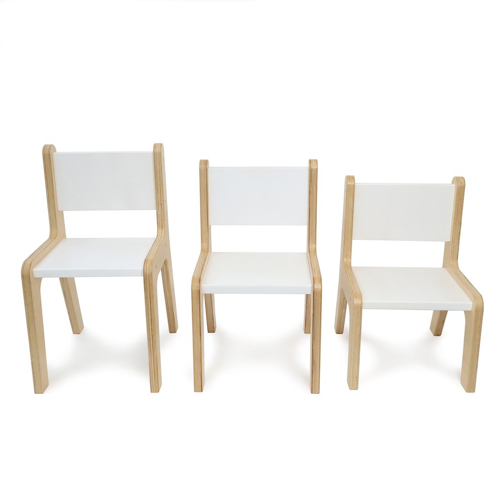 Whitney Plus 12H White Chair in White Color. Picture 1
