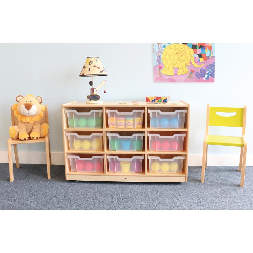 Nine Tray Mobile Storage Cabinet. Picture 6