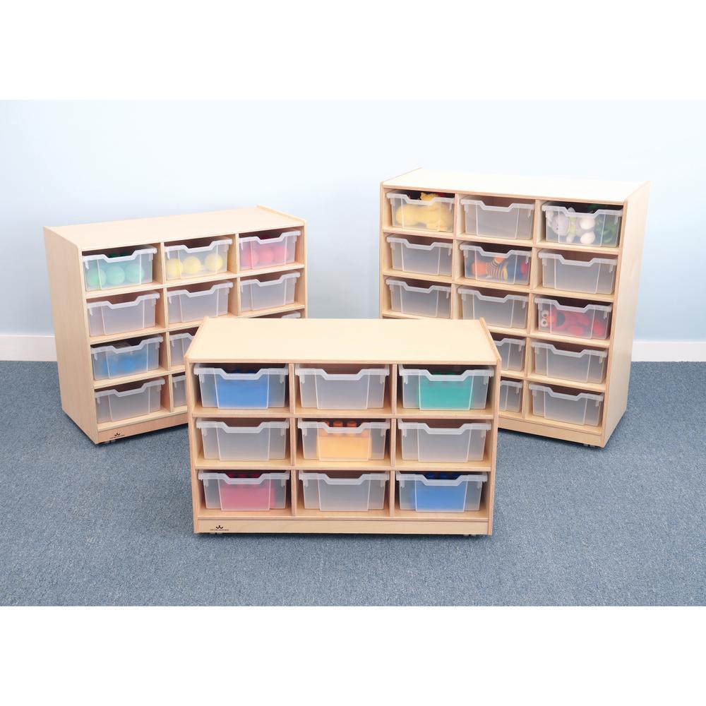 Nine Tray Mobile Storage Cabinet. Picture 2