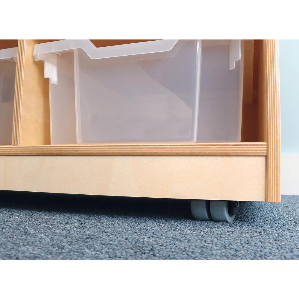 Nine Tray Mobile Storage Cabinet. Picture 5
