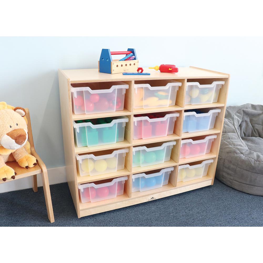 12 Tray Mobile Storage Cabinet. Picture 6