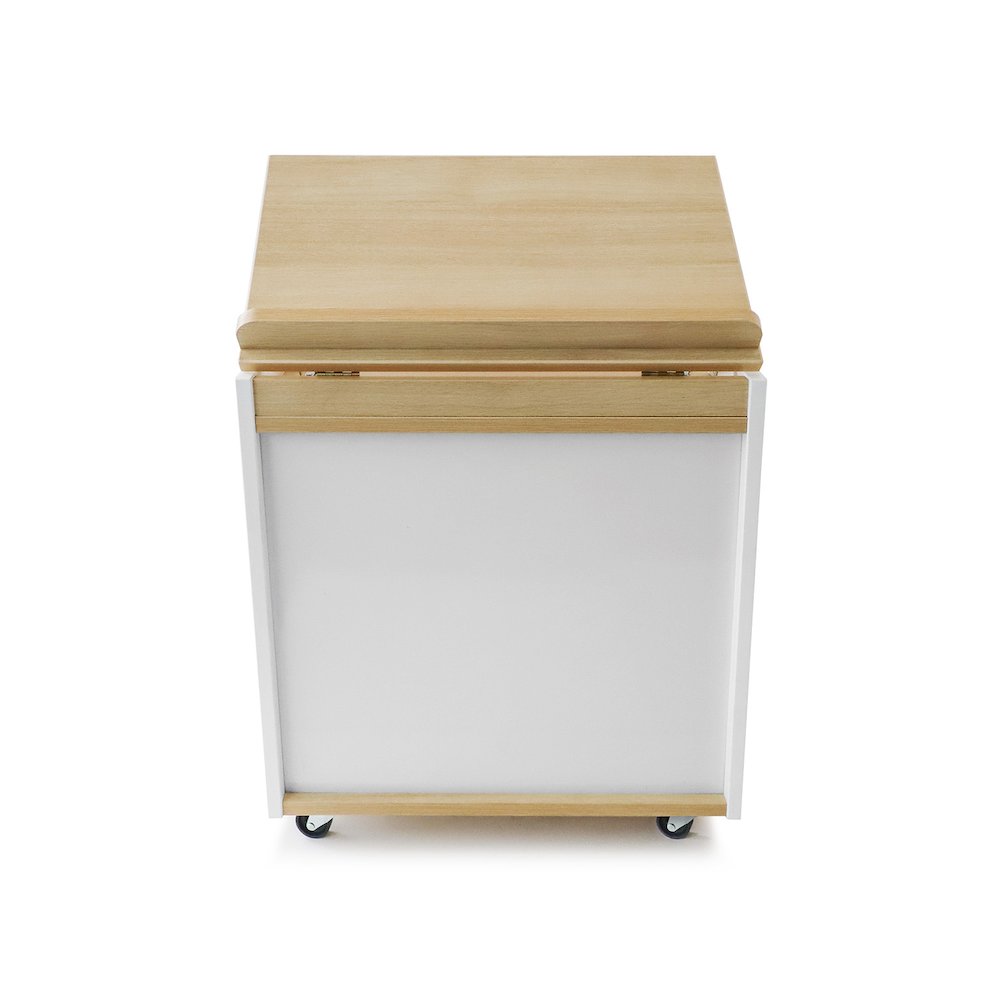 Mobile Big Book Holder in Brown and White Color. Picture 7