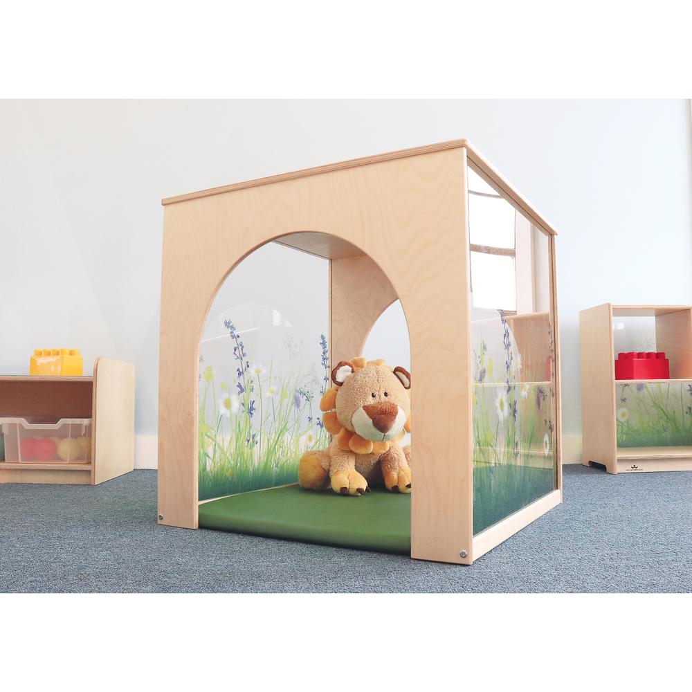 Nature View Playhouse Cube and Mat Set. Picture 2