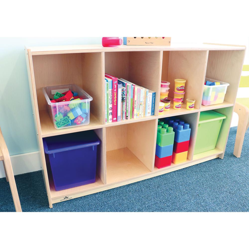 Eight Cubby Backpack Storage Cabinet. Picture 5