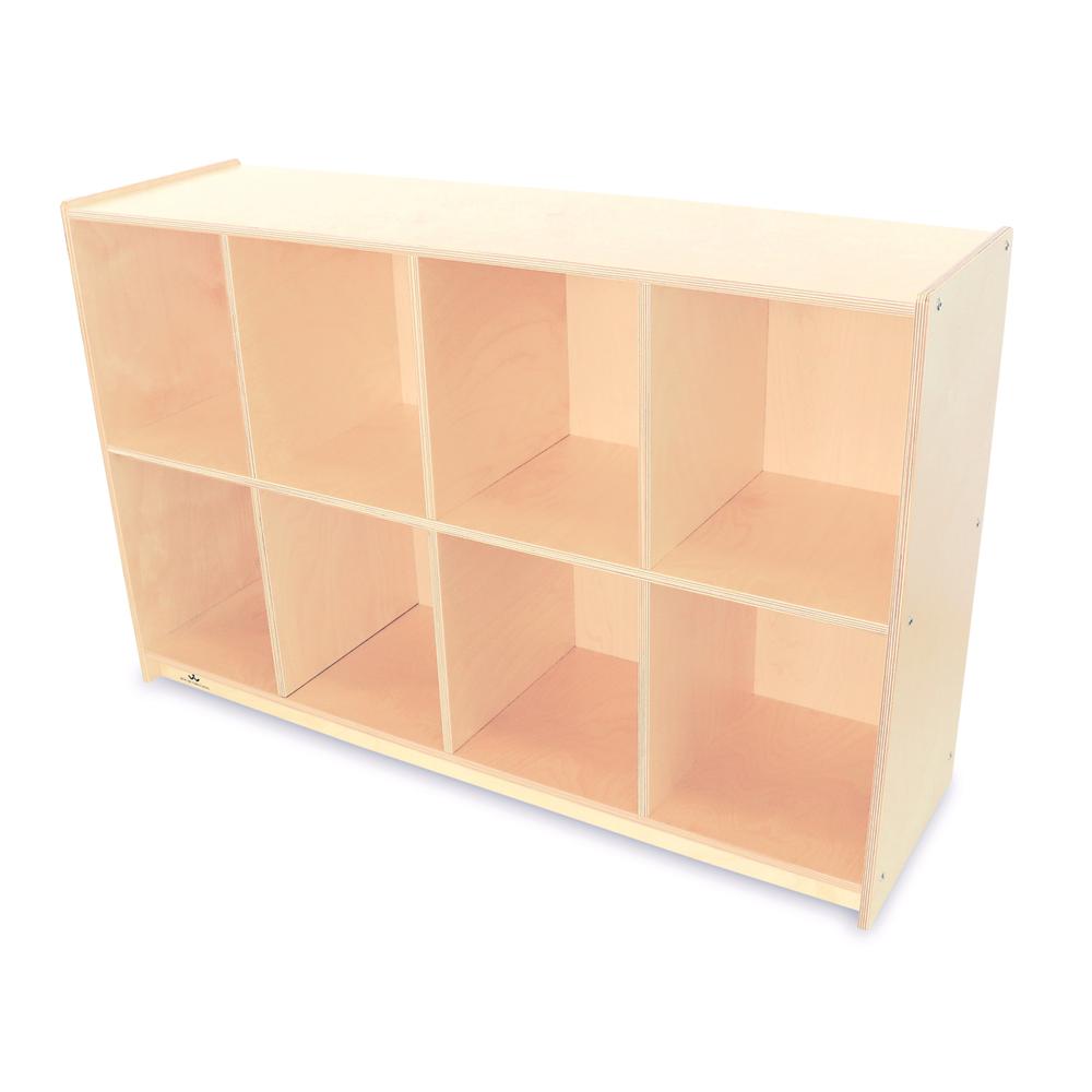 Eight Cubby Backpack Storage Cabinet. Picture 1