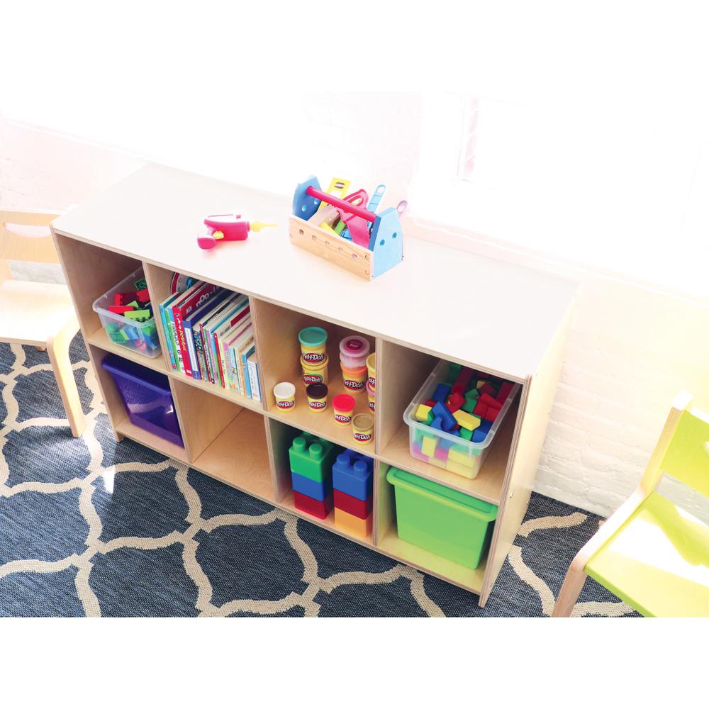 Eight Cubby Backpack Storage Cabinet. Picture 2