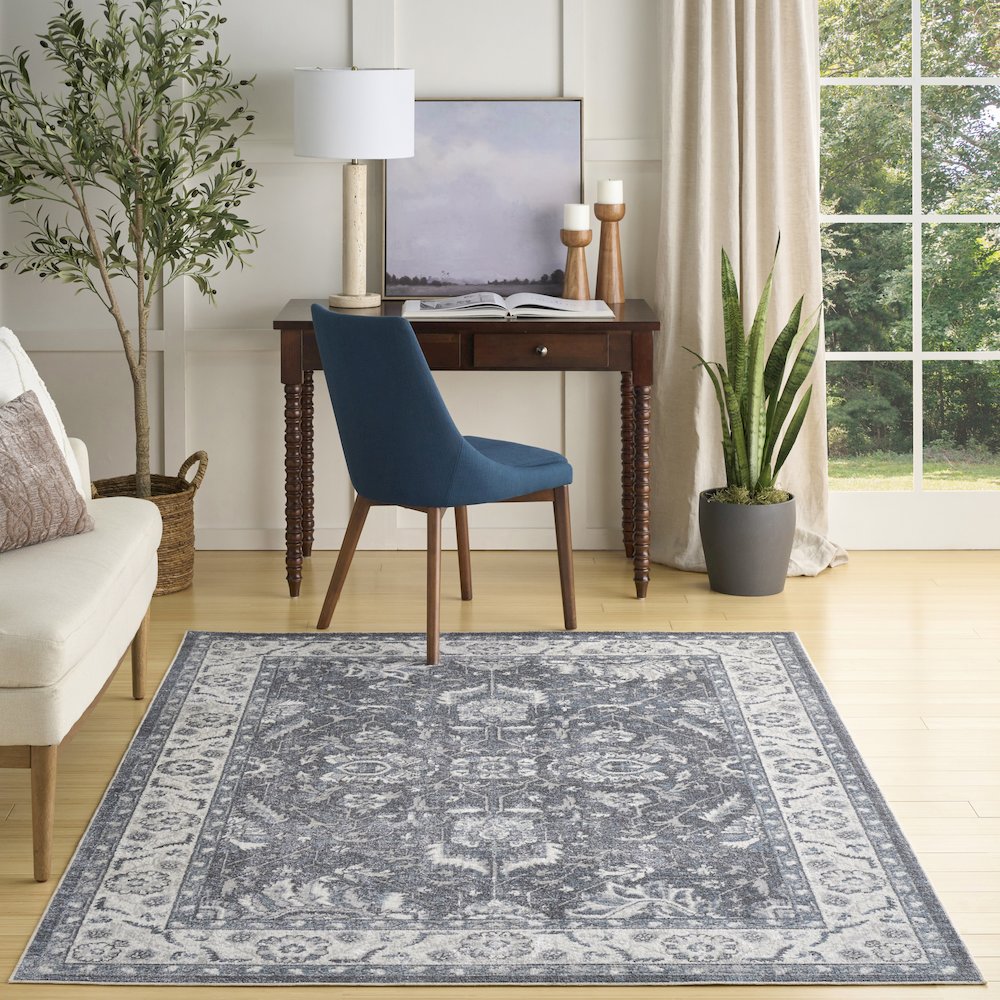 Nourison Home Astra Machine Washable Area Rug. Picture 9