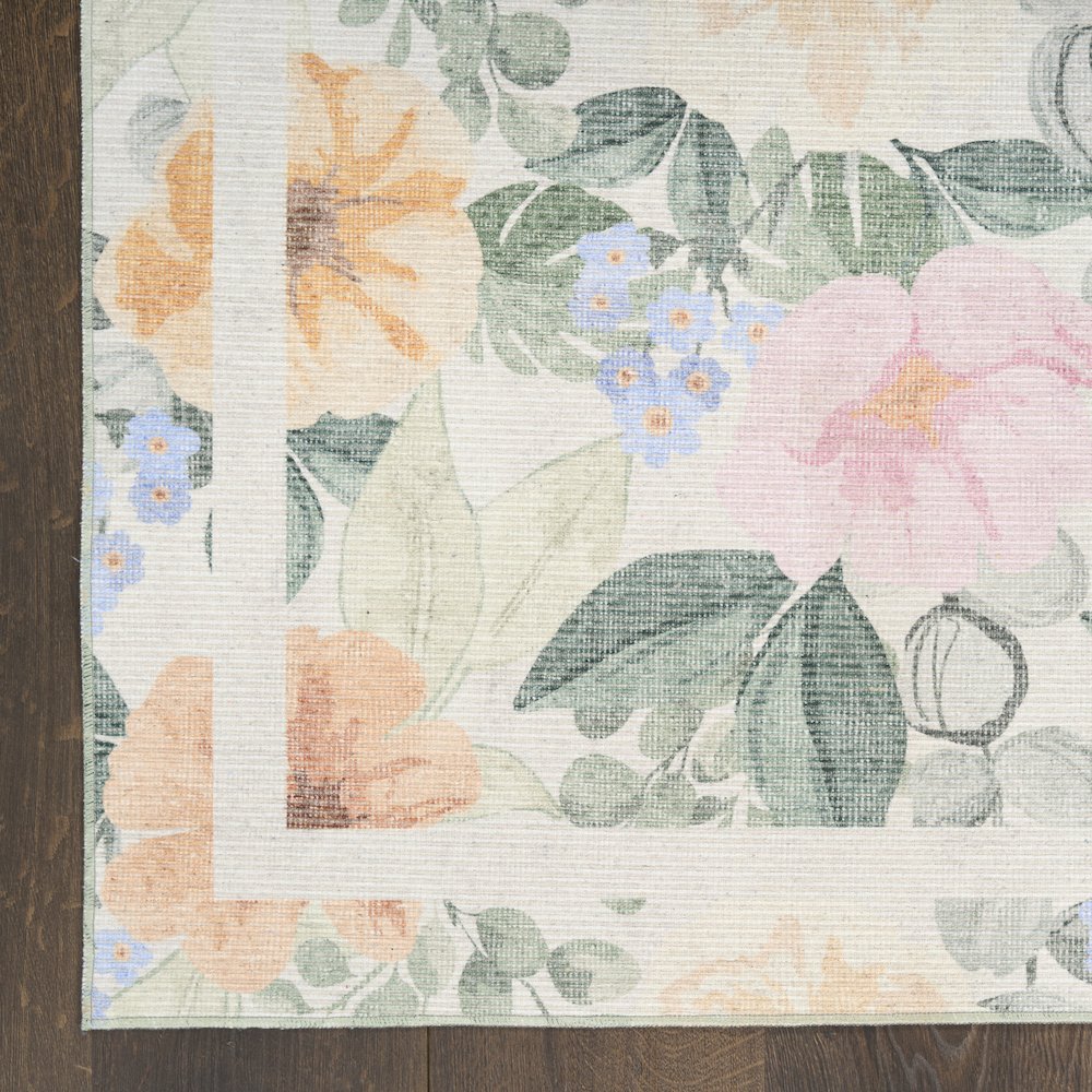 Nourison Home Botanical Washables Area Rug. Picture 4